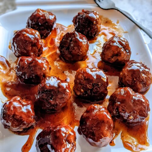 Gluten Free Ginger BBQ Meatballs